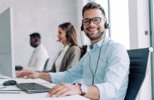 Vox technical support agent delivering 24-hour business fibre assistance and reliable internet solutions for companies across South Africa